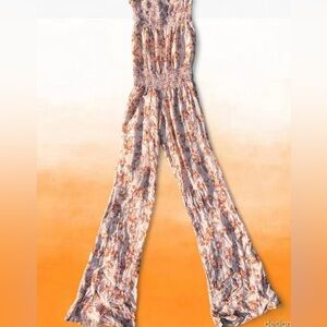 Boys + Arrows Floral Women's strapless Jumpsuit